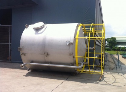 Stainless Steel Alcohol Tank - ถังเหล็ก ถังไซโล - อินโนเวชั่น เทค เอ็นจิเนียริ่ง
