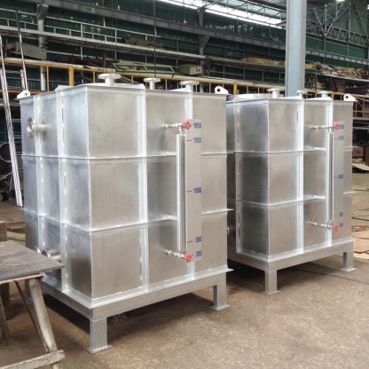 Stainless Steel Chilled Water Tank (4) - ถังเหล็ก ถังไซโล - อินโนเวชั่น เทค เอ็นจิเนียริ่ง