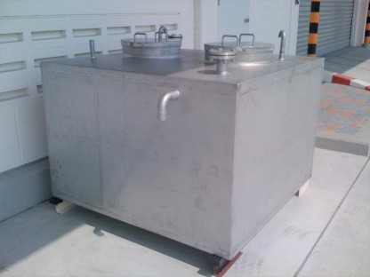 Stainless Steel Chilled Water Tank - ถังเหล็ก ถังไซโล - อินโนเวชั่น เทค เอ็นจิเนียริ่ง